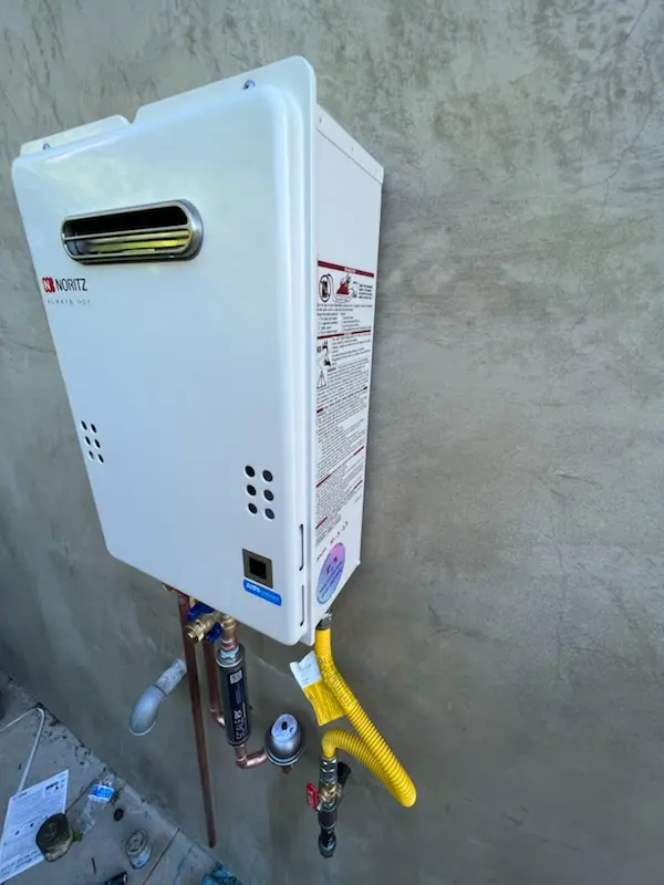Tankless water heater installation for Penney Farms homes